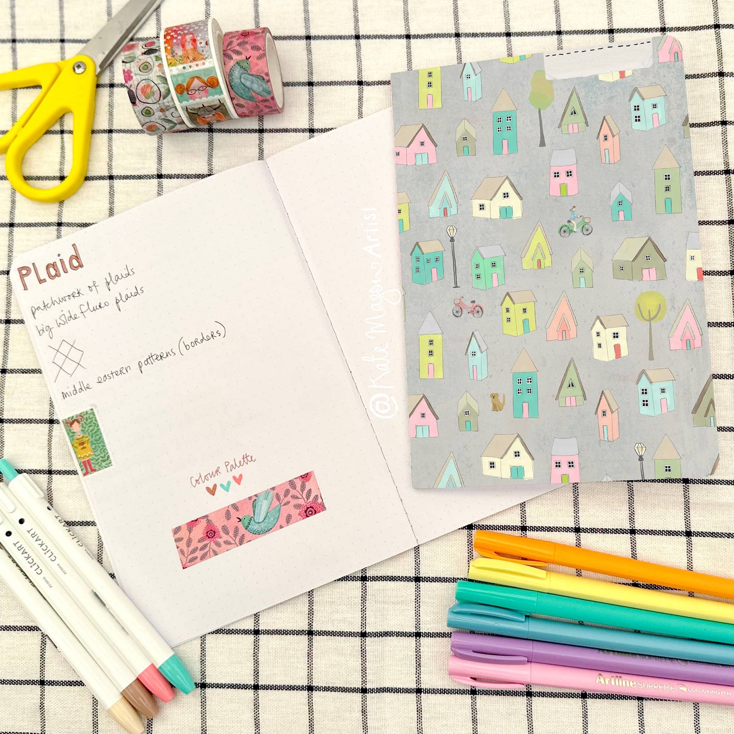 House Bikes Dogs NOTEBOOK
