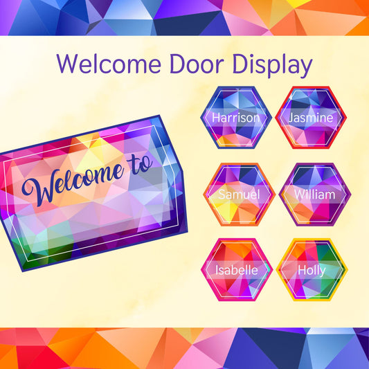 Jewel Welcome Door Display