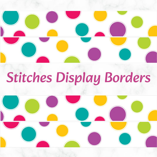 Stitches Display Borders
