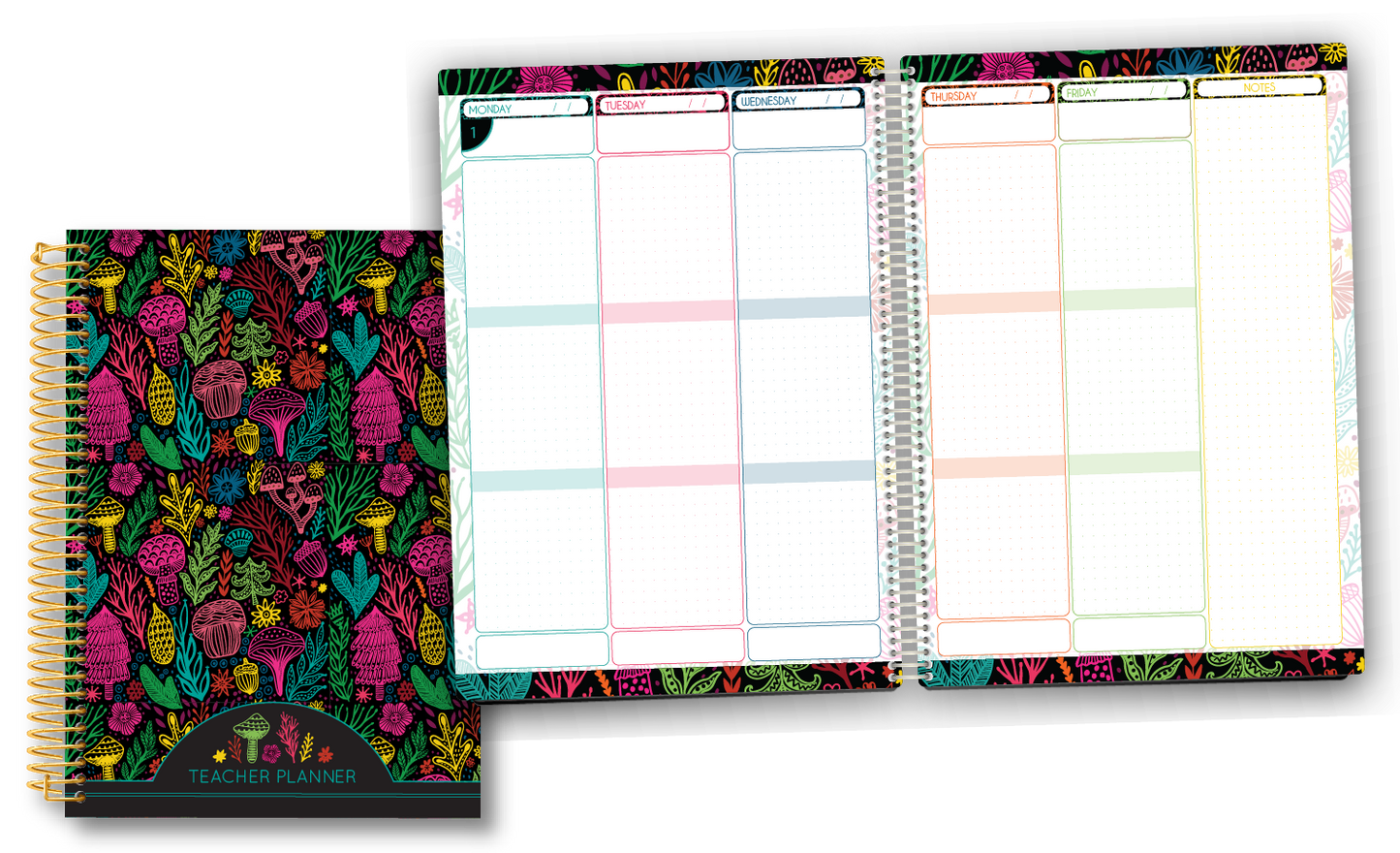 2025 Toadstool Teacher Planner - Weekly