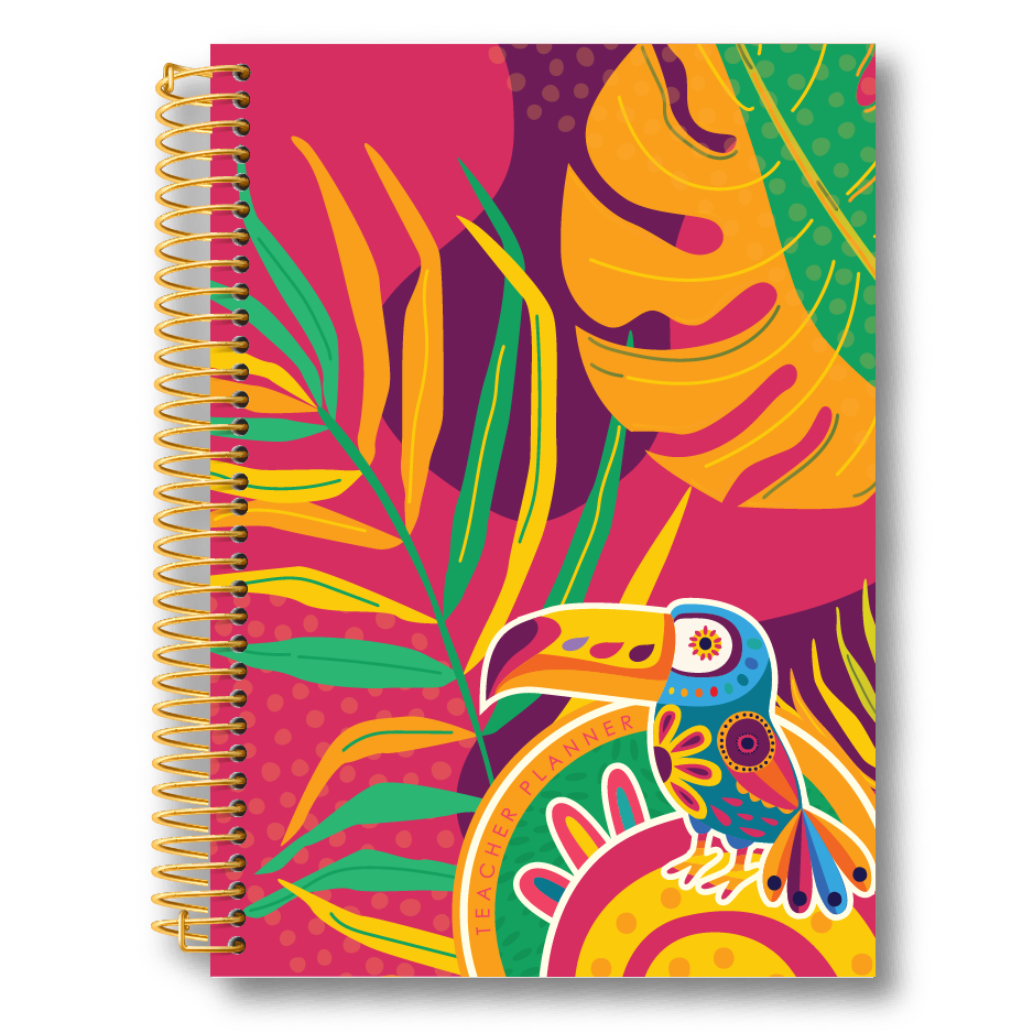 2024 Toucan Teacher Planner - Weekly