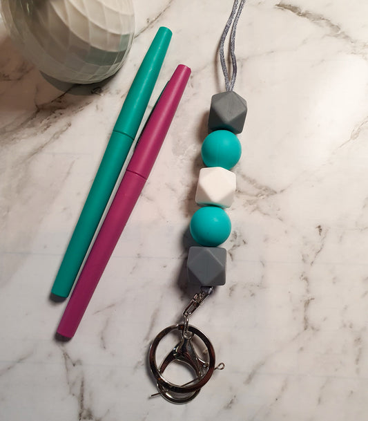 Turquoise Gem Lanyard