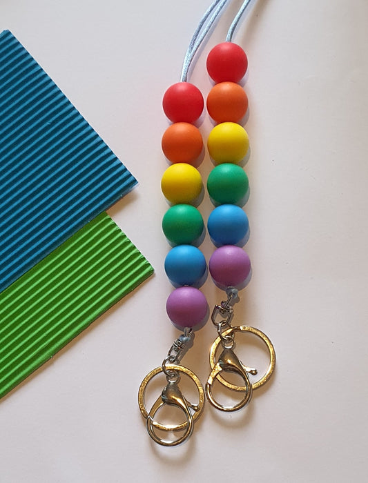 Rainbow Lanyard